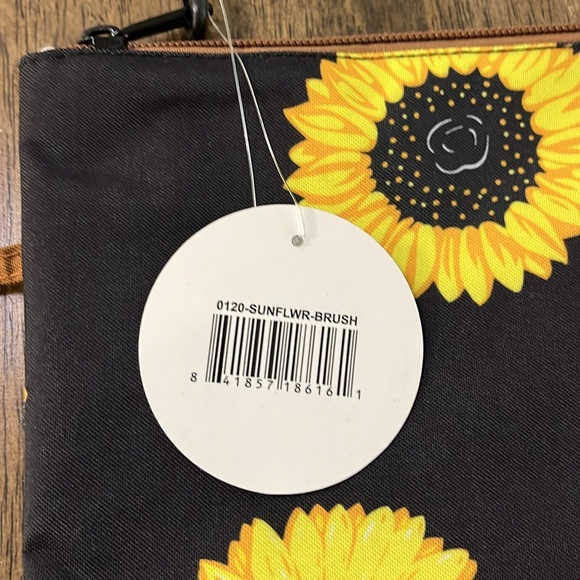 Sunflower Wet Bag with Wrist Strap - Picture 4 of 6
